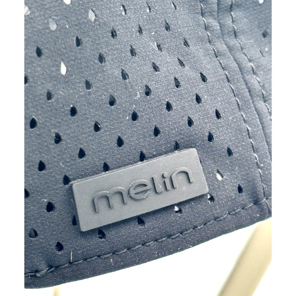 Melin Odysea Stacked Hydro Classic Performance Snapback Hat Cap Black Camo Sz Sm - Picture 6 of 16